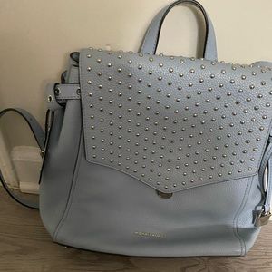 Michael kors backpack purse in powder blue